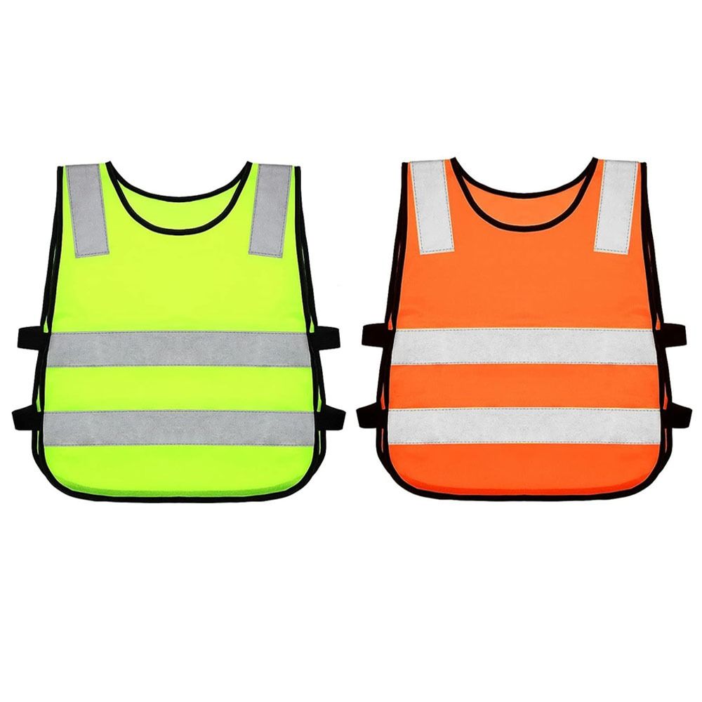 Kids Outdoor Vest - Dış Mekan Güvenlik Yüksek Görünürlüklü Güvenlik