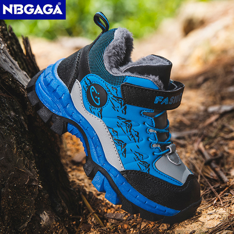 Kids Outdoor Boots - Kış çocuk rahat kar yarım çizmeler