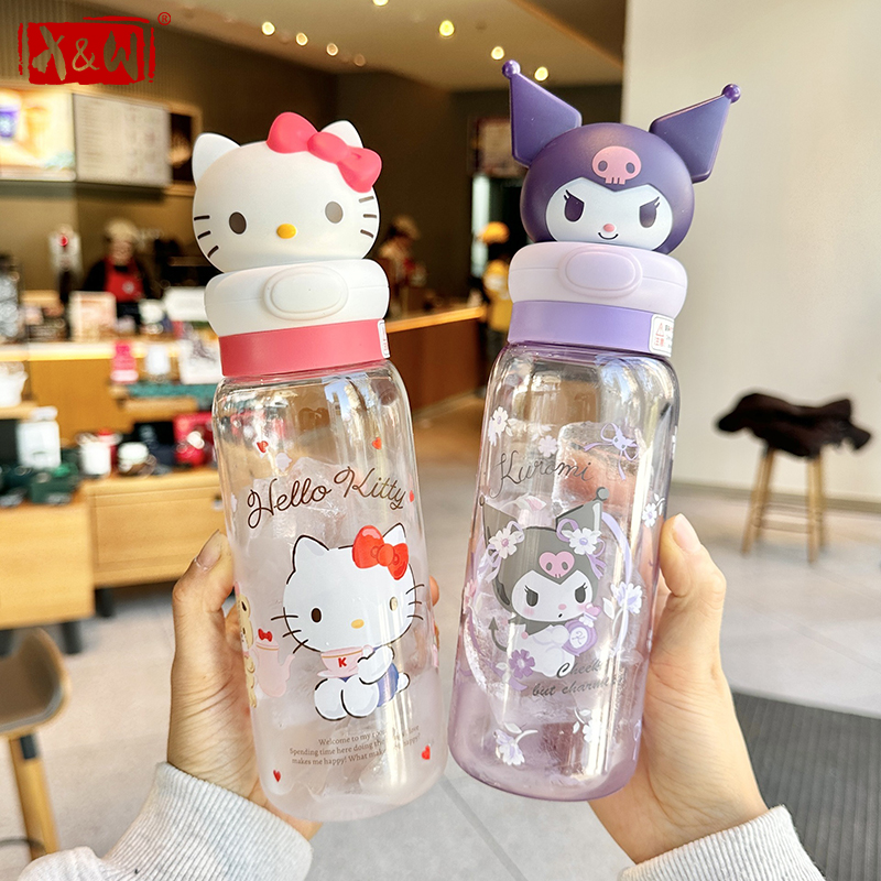 Kids Outdoor Wagon - X&W Kawaii Sanrio Bebek Şeffaf Bardak