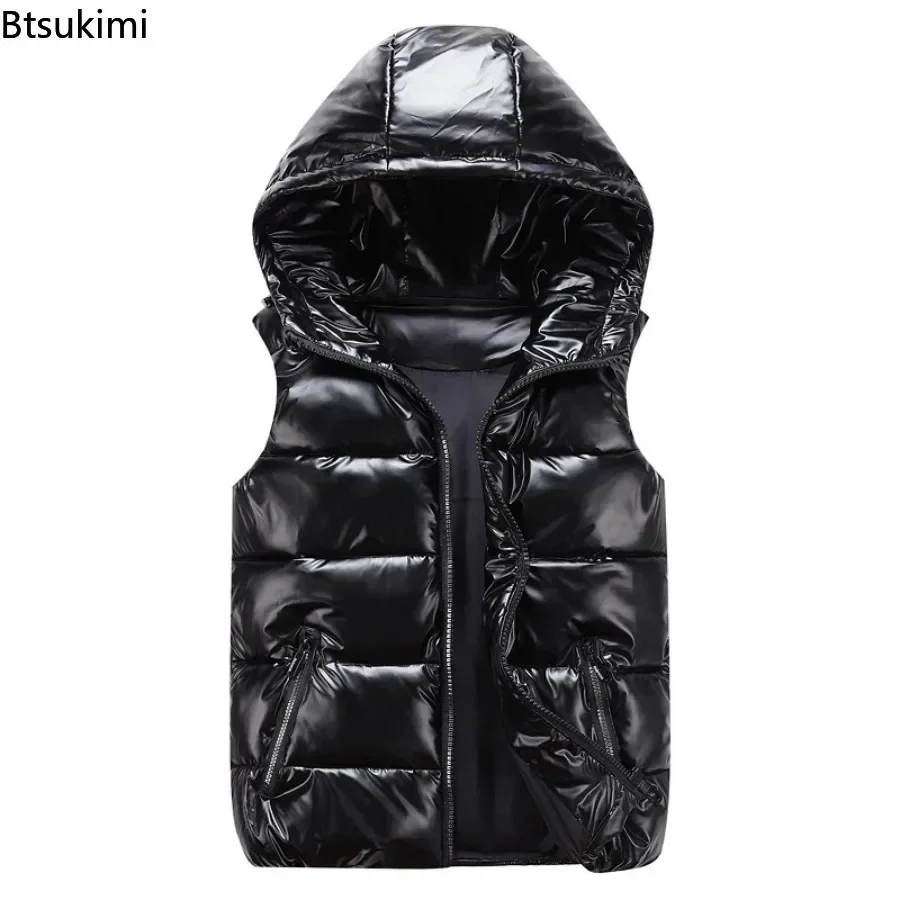 Kids Outdoor Vest - Moda Klasik Kapşonlu Yelek Erkek/Kadın/Çocuk Sonbahar