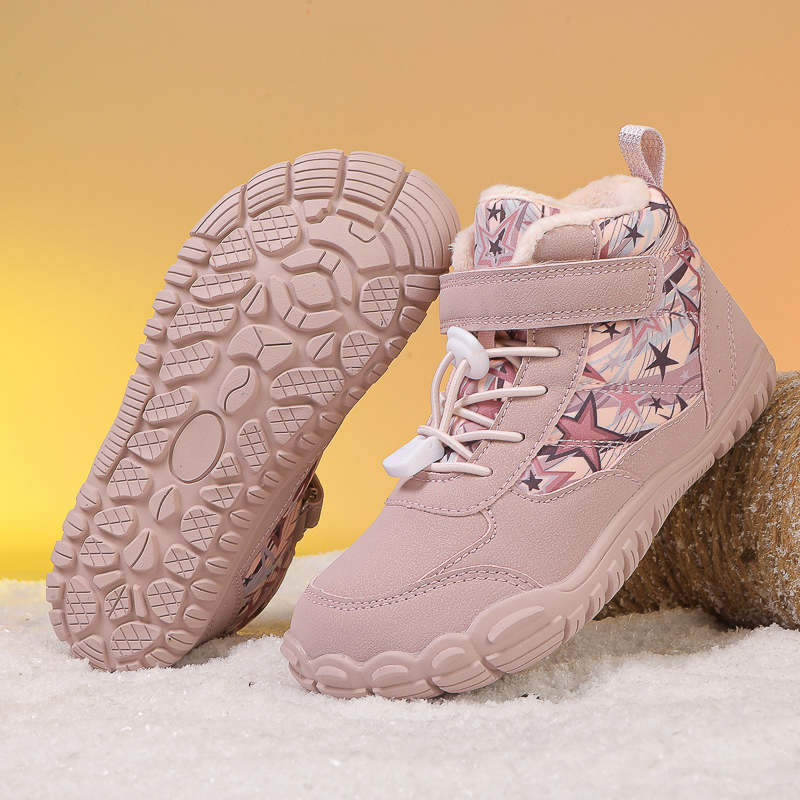 Kids Outdoor Boots - Su geçirmez Çocuklar Yalınayak Kar Botları