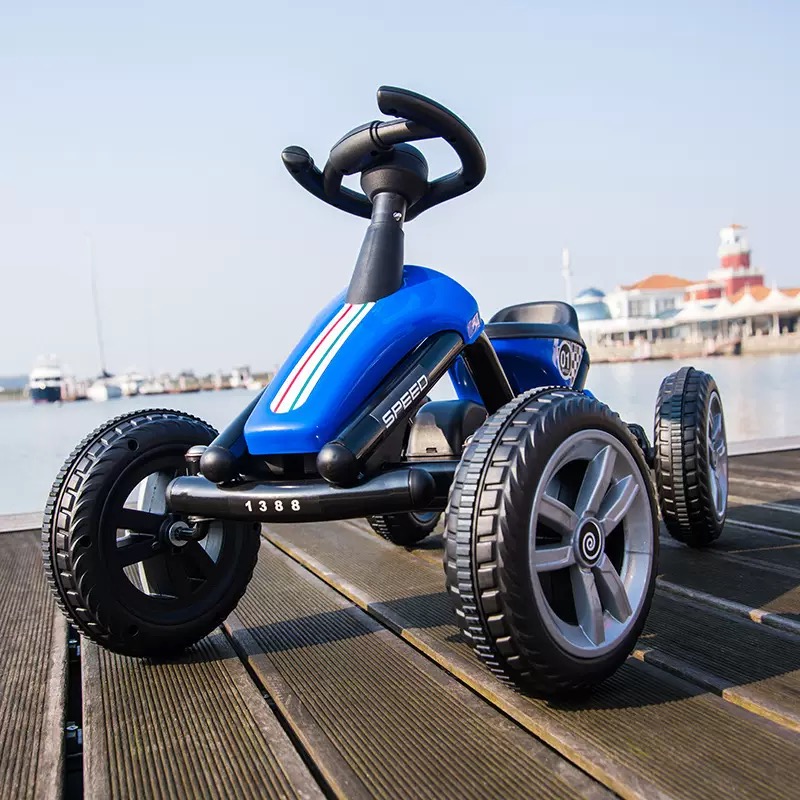 Kids Outdoor Ride On - Çocuklar İçin Pedal Go Kart, Çift
