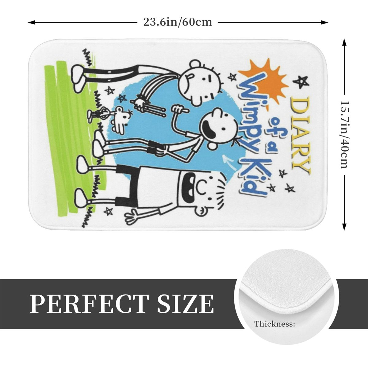 Diary Of A Wimpy Kid Kaymaz Pa - Kids Outdoor Floor Cushions incelemesi ve fiyatı