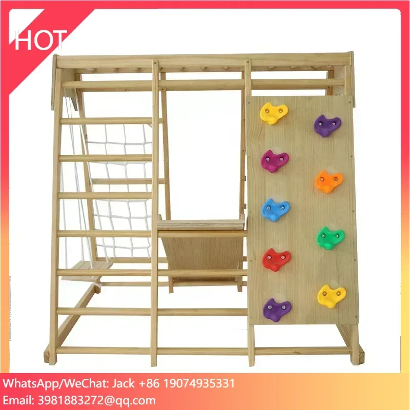 2025 Toptan Çocuklar İçin Orma - Kids Outdoor Jungle Gym With Slide incelemesi ve fiyatı