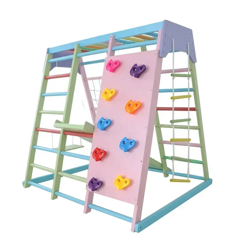 2025 Toptan Çocuklar İçin Orma - Kids Outdoor Jungle Gym With Slide incelemesi ve fiyatı