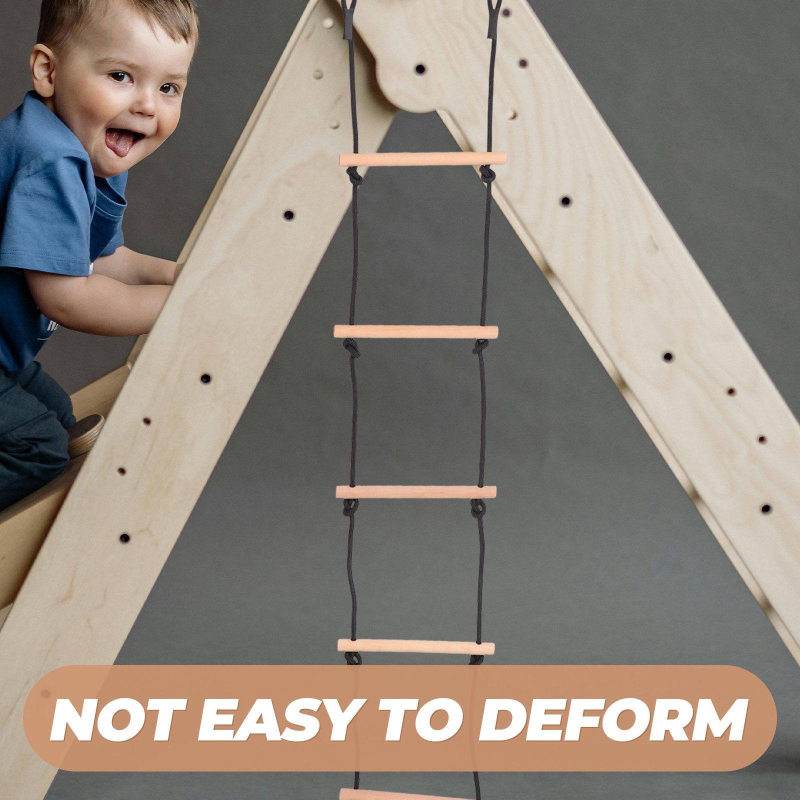 1 Takım Çocuklar İçin Ahşap Tı - Kids Outdoor Ladder incelemesi ve fiyatı