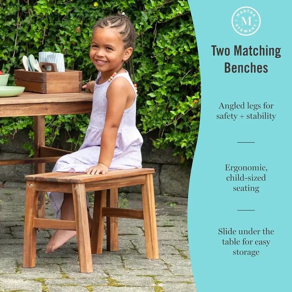 Çocuklar için Açık Hava Sandık - Kids Outdoor Bench Table incelemesi ve fiyatı
