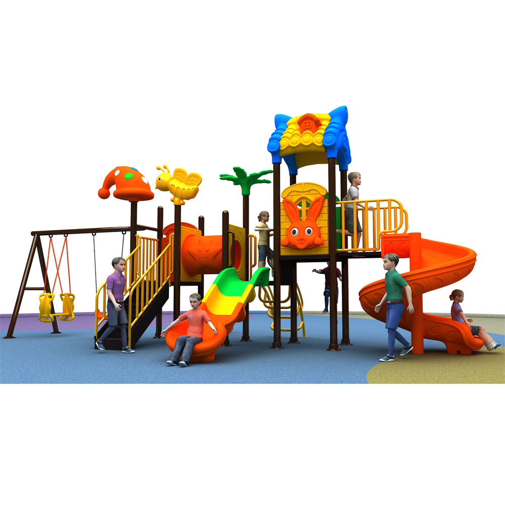 Çin Üreticisi Ucuz Oyun Alanı  - Kids Outdoor Jungle Gym With Slide incelemesi ve fiyatı