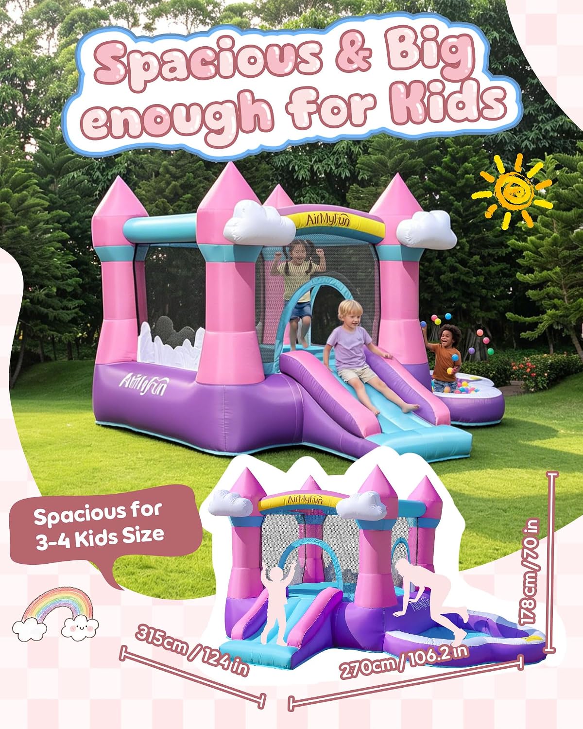 3-8 Yaş Çocuklar İçin Pembe İç - Kids Outdoor Ball incelemesi ve fiyatı