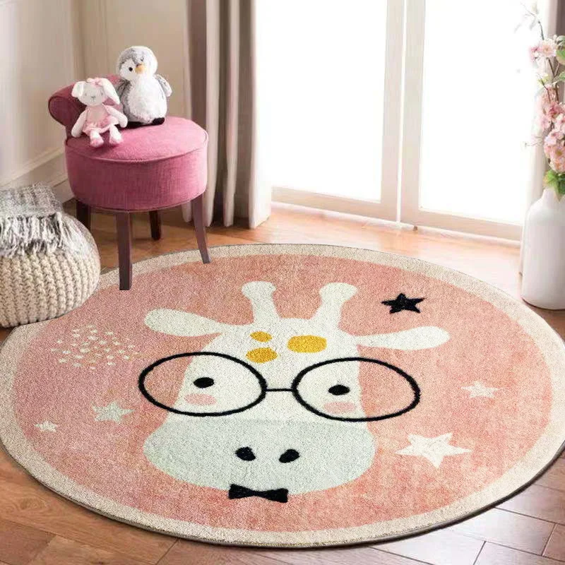 Karikatür Zürafa Yuvarlak Mat  - Kids Outdoor Floor Cushions incelemesi ve fiyatı