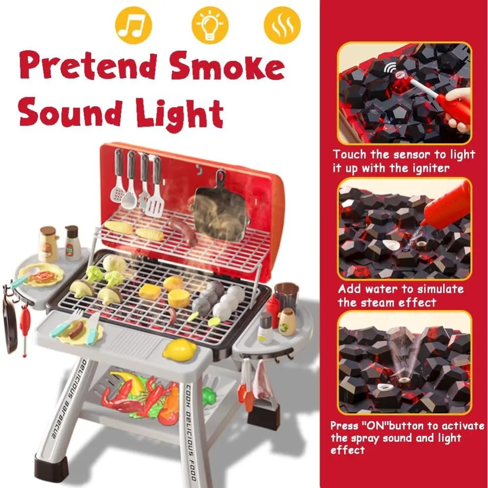 Barbekü ızgara oyuncak seti ço - Kids Outdoor Bbq incelemesi ve fiyatı