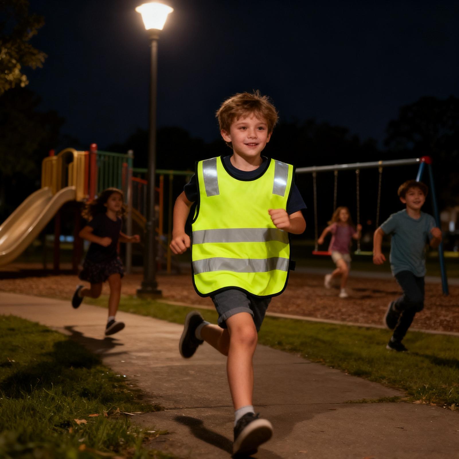 10 adet Çocuklar Yansıtıcı Güv - Kids Outdoor Vest incelemesi ve fiyatı