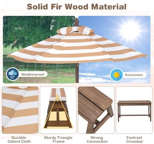 Çocuk Piknik Masası, Çıkarılab - Kids Outdoor Bench Table incelemesi ve fiyatı