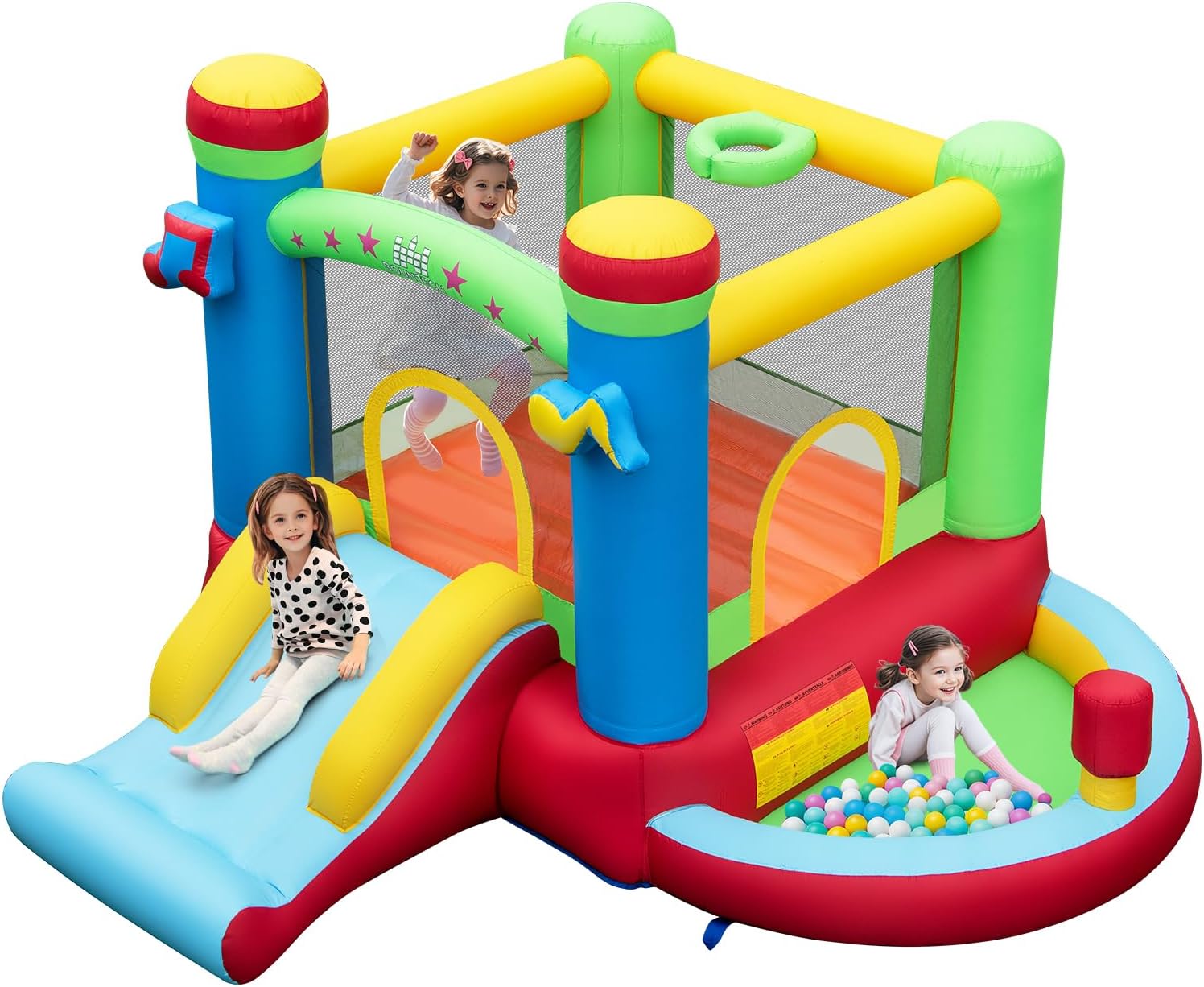Top Havuzlu Şişme Oyun Evi, 3- - Kids Outdoor Ball incelemesi ve fiyatı