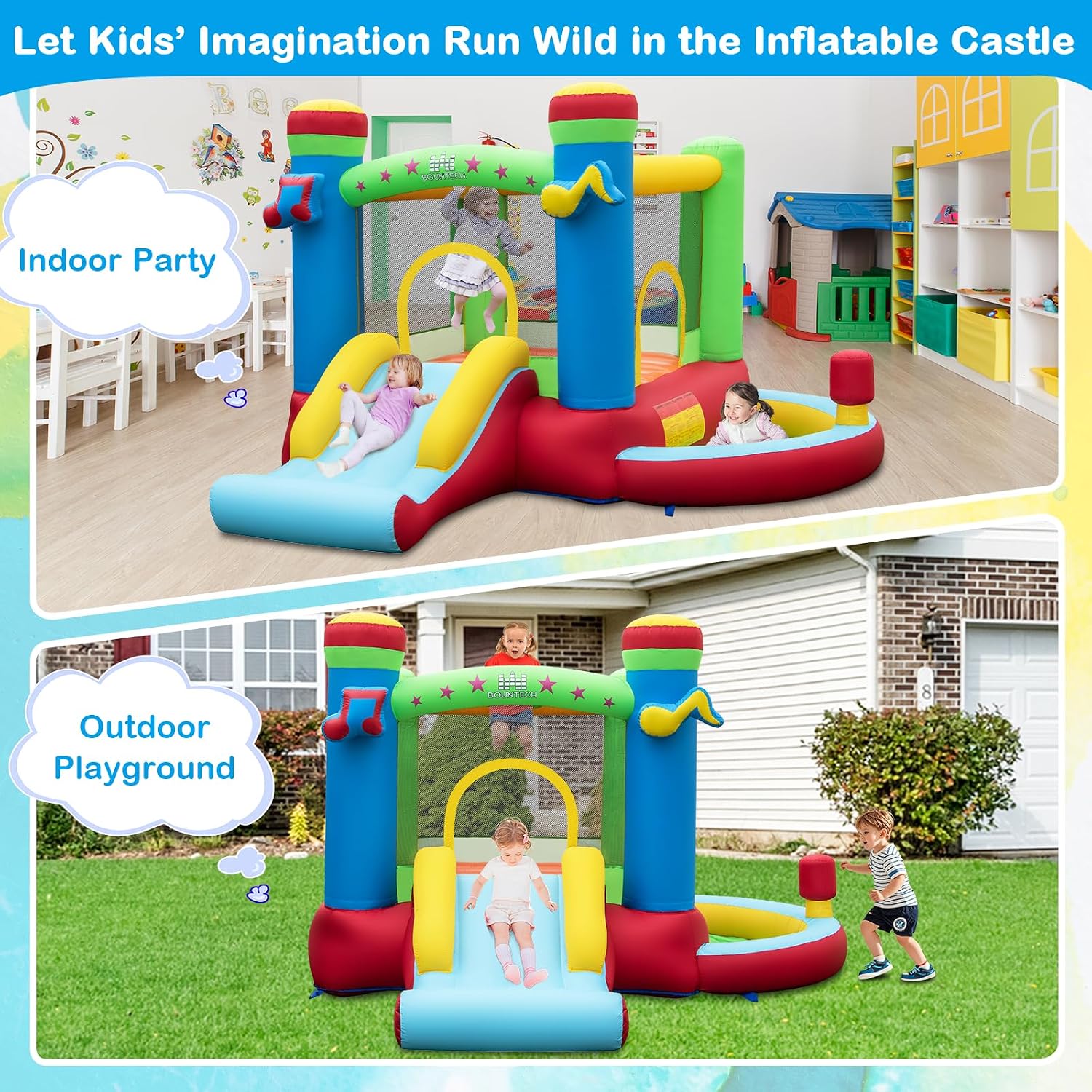 Top Havuzlu Şişme Oyun Evi, 3- - Kids Outdoor Ball incelemesi ve fiyatı