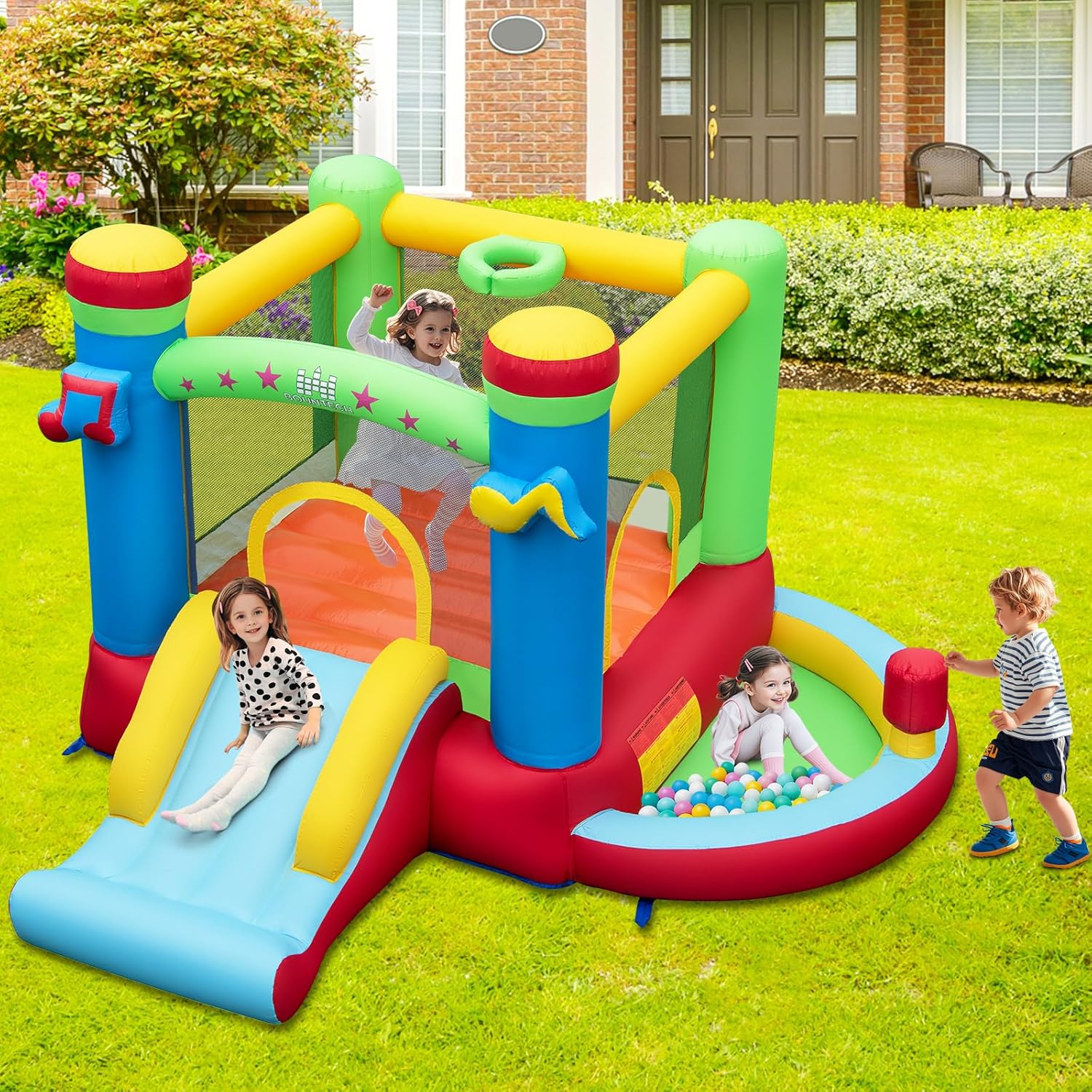 Top Havuzlu Şişme Oyun Evi, 3- - Kids Outdoor Ball incelemesi ve fiyatı