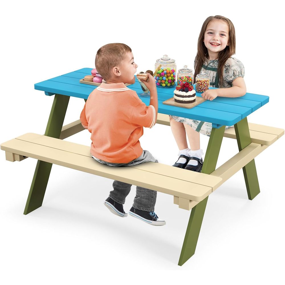 Çocuk Piknik Masası, Akasya Ah - Kids Outdoor Bench Table incelemesi ve fiyatı