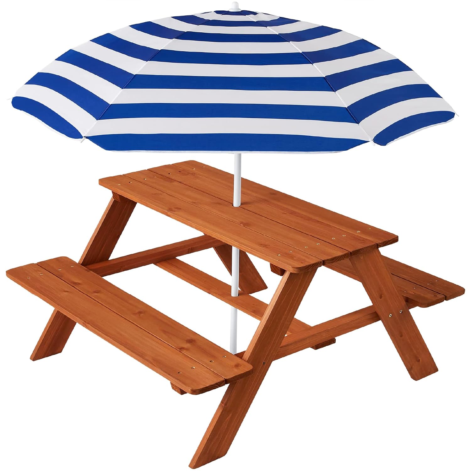 Ahşap Çocuk Piknik Masası ve Ş - Kids Outdoor Bench Table incelemesi ve fiyatı