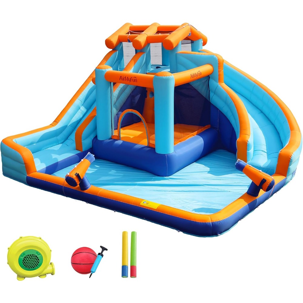 Büyük Su Kaydıraklı Zıplama Ev - Kids Outdoor Play incelemesi ve fiyatı